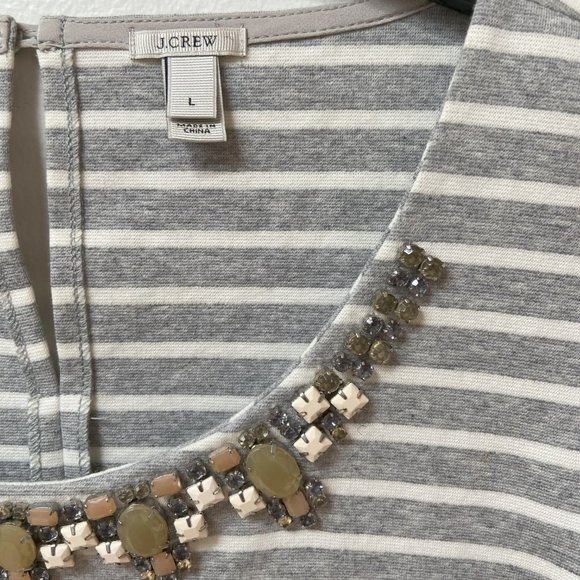 J CREW beaded top - Picture 3 of 5